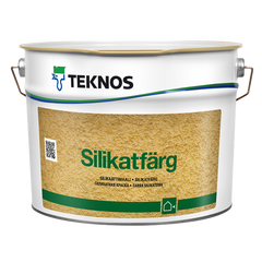 Teknos SILIKATFÄRG 9.0 L. Силікатна фарбра для мінеральних поверхонь