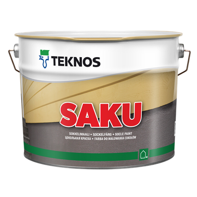 Teknos SAKU 0.9 L.Краска для бетонных поверхностей
