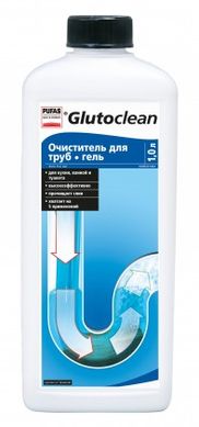 Средство для прочистки труб Glutoclean гель 1 л