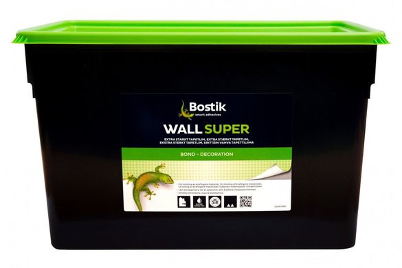 Клей для стеклотканных и тяжёлых обоев Bostik WALL SUPER 5 L